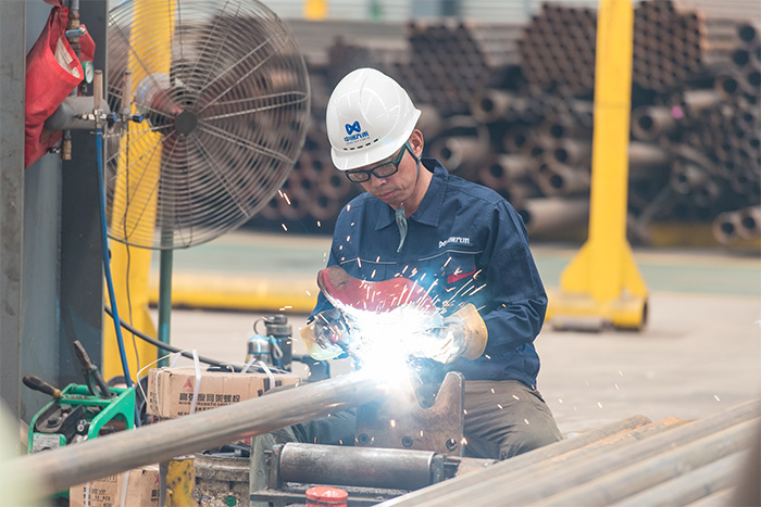 义马网架焊接车间